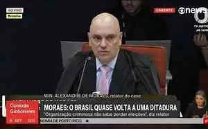 Moraes vota por condenar Bolsonaro e núcleo por tentativa de golpe