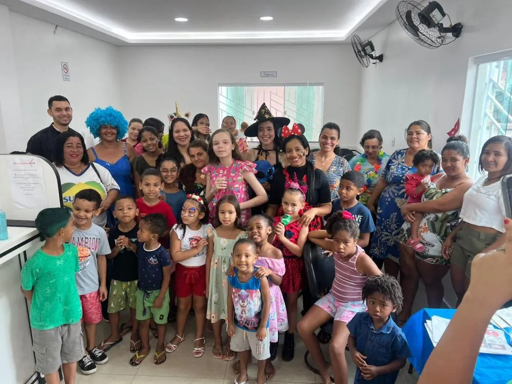 Ação do Dia das Crianças promove saúde e integração nas Unidades de Saúde Bolívia 2 e 3