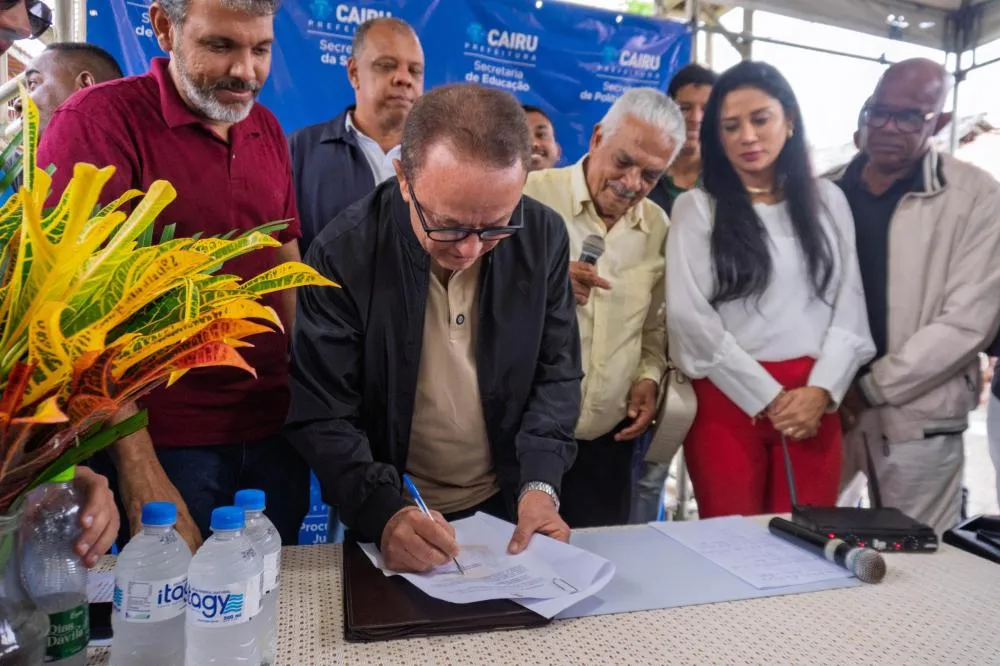 Prefeito de Cairu dá início à construção de novo terminal marítimo, autoriza licitação de unidades de transbordo de resíduos sólidos e lança Festival de Primavera, em Boipeba