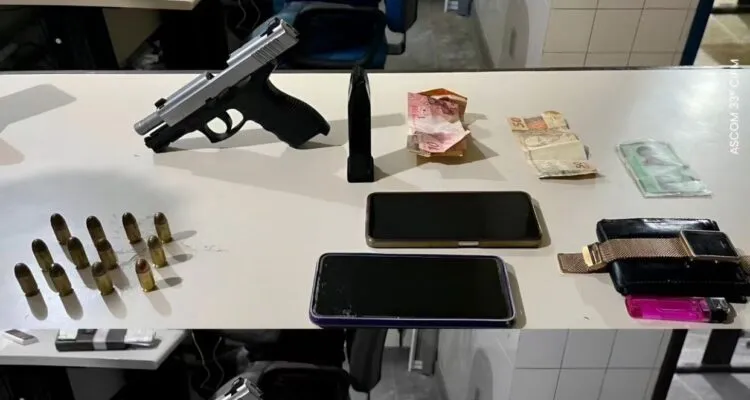 Valença: Ação policial no Novo Horizonte resulta em apreensão de arma de fogo e condução de suspeitos à delegacia