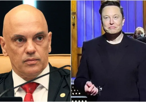 Musk volta a atacar Moraes no X: ‘acabará na prisão por seus crimes’