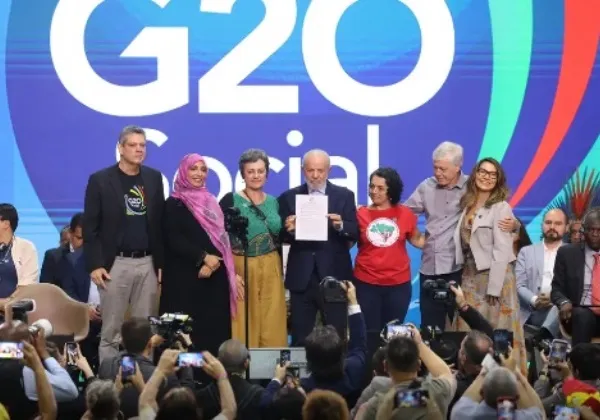 Declaração do G20 Social pressiona governos por ações mais ambiciosas