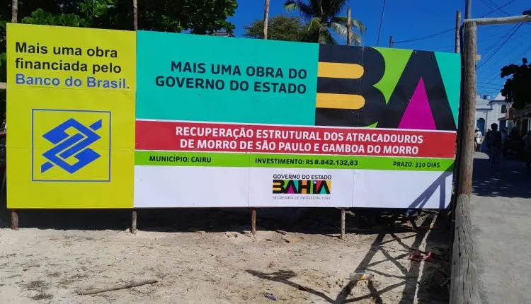 Governo do Estado inicia requalificação dos terminais de Morro de São Paulo e Gamboa
