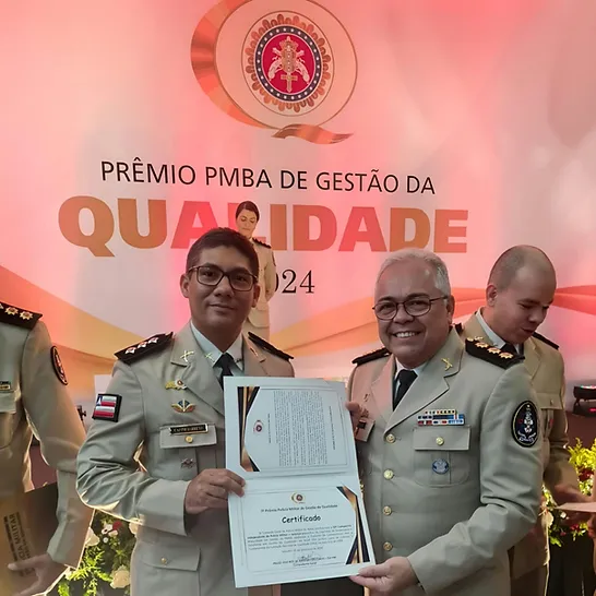 33ª CIPM é certificada no 7º Prêmio Polícia Militar de Gestão da Qualidade