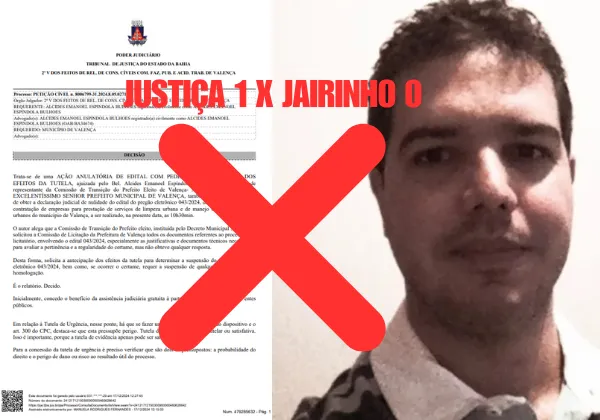 Justiça Determina Suspensão de Licitação do Lixo em Valença