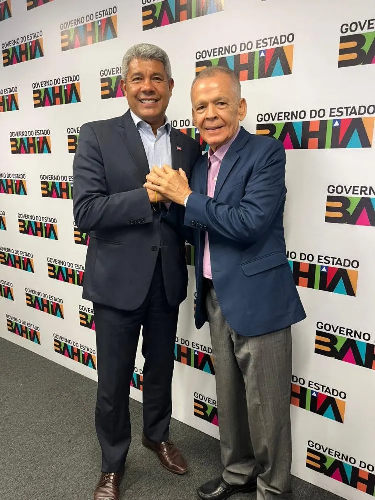 Prefeito Marcos Medrado recepciona Governador Jerônimo Rodrigues, em Valença, nesta sexta-feira (24)