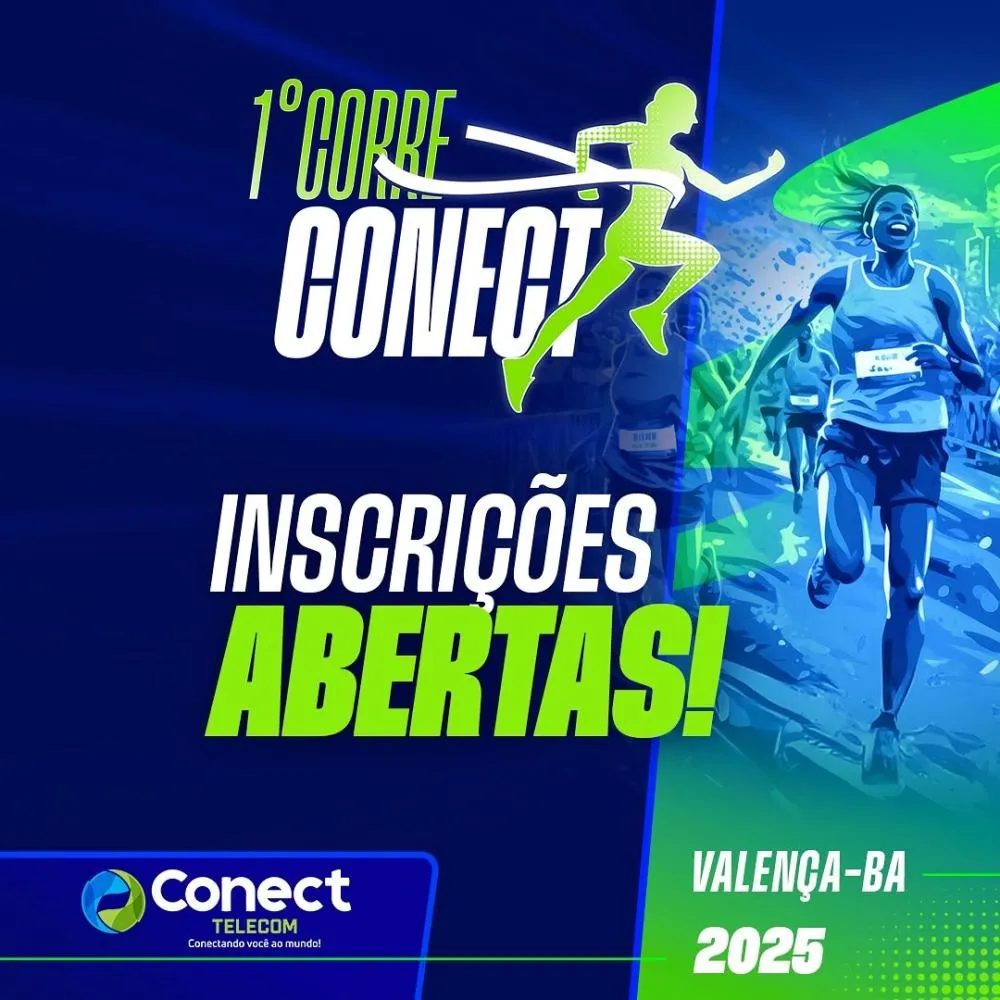 Corre Conect: Valença sediará corrida de 6 km com premiação em dinheiro 