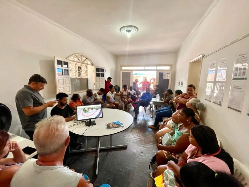Prefeitura de Valença apresenta projeto parcial de requalificação da Praça da República