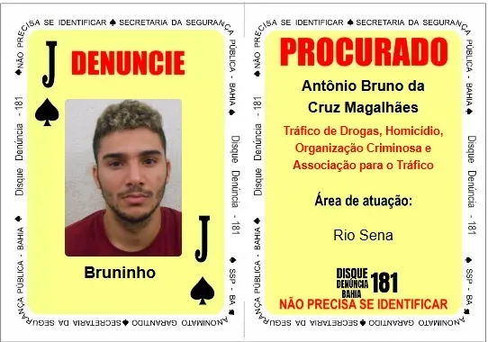 SSP atualiza Baralho do Crime com a inserção de novos foragidos da Justiça