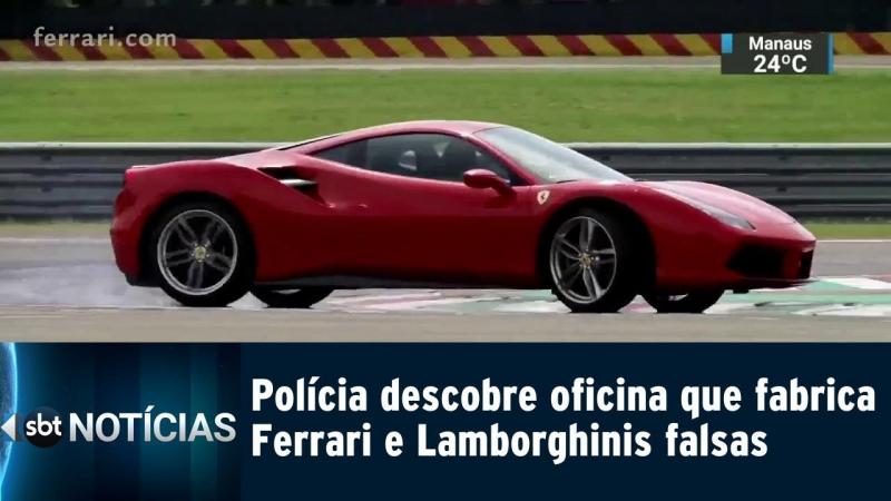 Polícia descobre oficina que fabrica Ferrari e Lamborghinis falsas